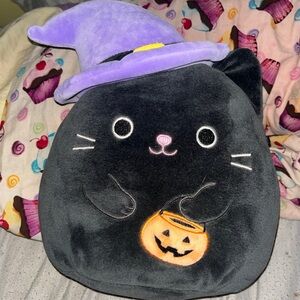 NWOT CALIO BLACK CAT SQUISHMALLOW 8 INCHES